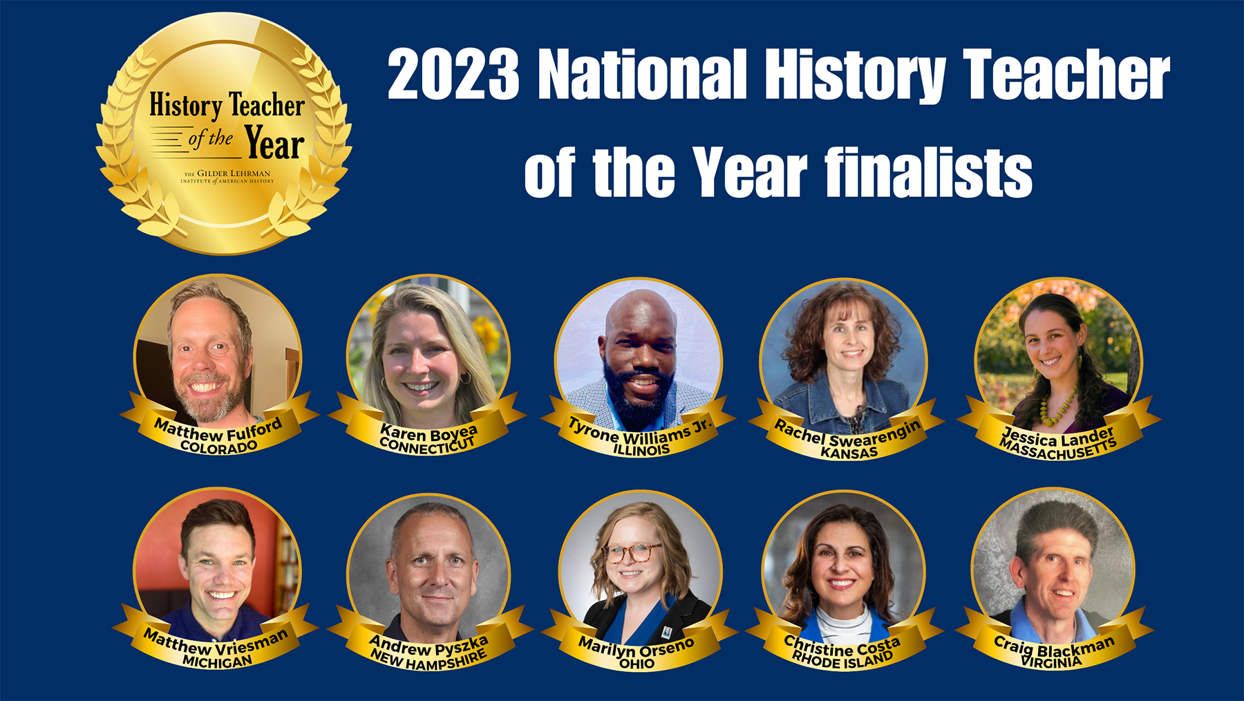 Olathe teacher advances to 2023 National History Teacher of the Year ...